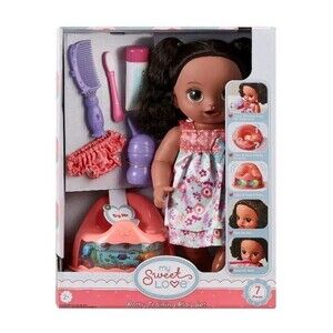 My Sweet Love Potty Training Doll and Play Set  African American NEW 2+